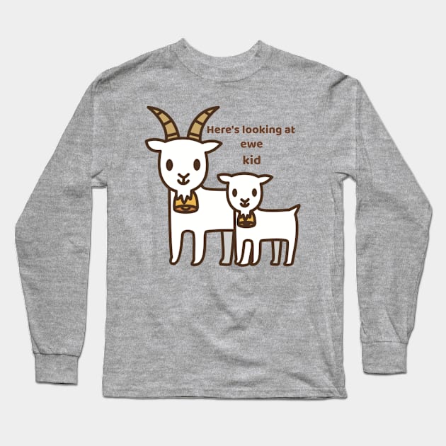 Here’s looking at EWE kid Long Sleeve T-Shirt by FTLOG